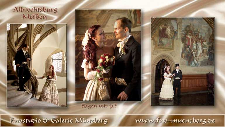 Hochzeit Albrechtsburg Meißen / Foto Münzberg