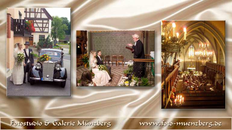 Hochzeit Foto Schloß Schleinitz / Foto Münzberg