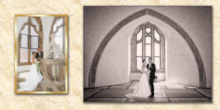 Hochzeit Meißen  / Hochzeitsfoto Albrechtsburg Meißen / Meißen / Foto Münzberg